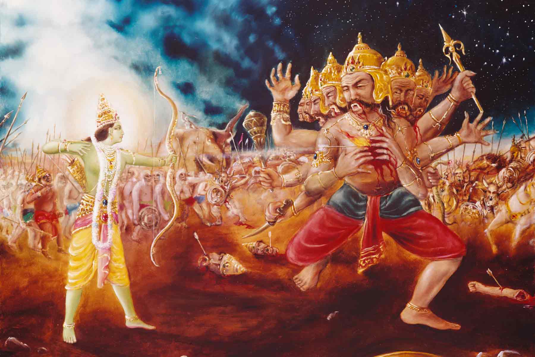 ರಾವಣನನ್ನು ಸಂಹರಿಸಿ