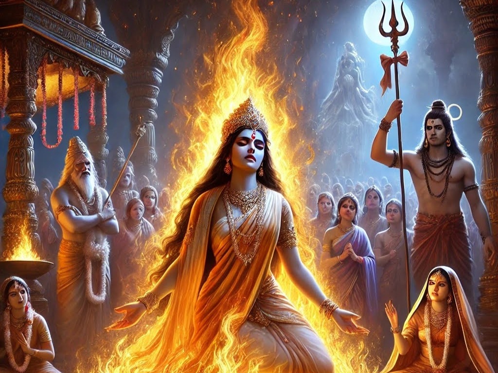 ಮಾನಿನಿಯ ದೇಹತ್ಯಾಗ